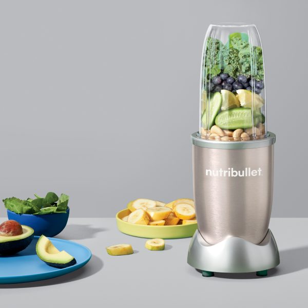Nutribullet 900 Watts 5 Piezas Color Champagne - Imagen 4