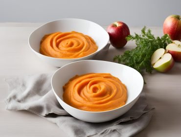 Puré de Zanahoria y Manzana