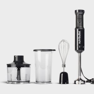 LICUADORA DE INMERSION NUTRIBULLET DE 350 WATTS COLOR NEGRO