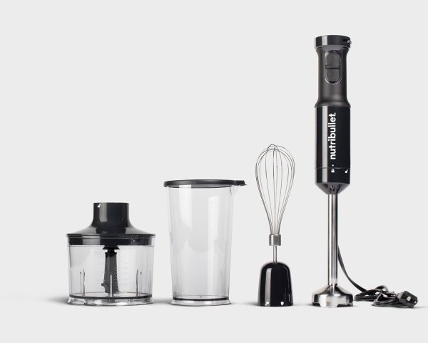 LICUADORA DE INMERSION NUTRIBULLET DE 350 WATTS COLOR NEGRO