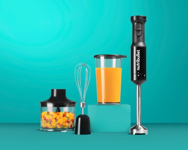 LICUADORA DE INMERSION NUTRIBULLET DE 350 WATTS COLOR NEGRO - Imagen 9