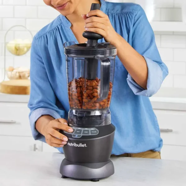 LICUADORA NUTRIBULLET 1200 W COMBO 8 PCE NEGRA - Imagen 2