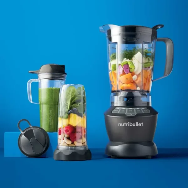 LICUADORA NUTRIBULLET 1200 W COMBO 8 PCE NEGRA - Imagen 4