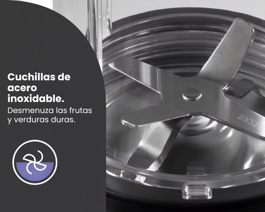 NUTRIBULLET 900 SERIES 9 PRO - PIECE ALL BLACK (UL, CMARE) - Imagen 5