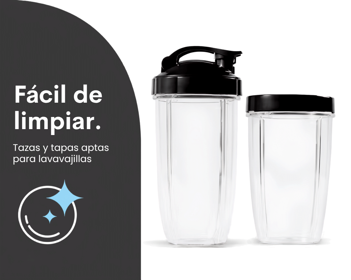 NUTRIBULLET 900 SERIES 9 PRO - PIECE ALL BLACK (UL, CMARE) - Imagen 6