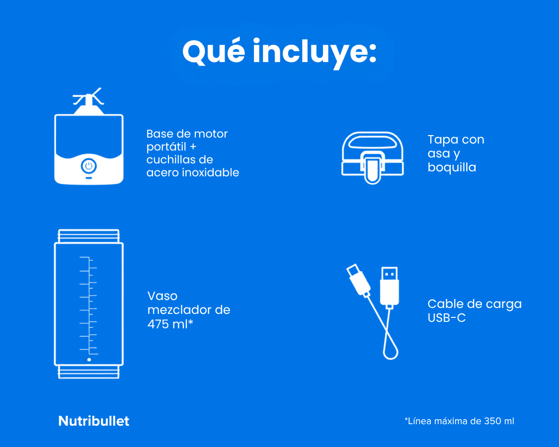 Nutribullet Portable Blender 100 W - Imagen 7